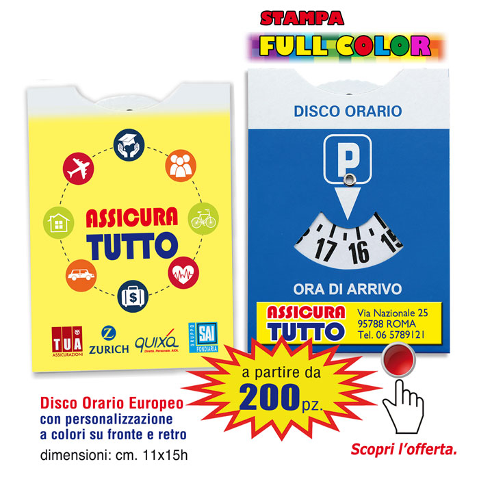  Disco Orario Automatico