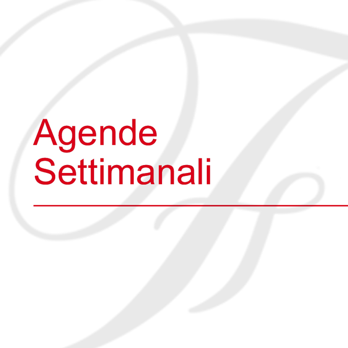 Agende Settimanali 2025