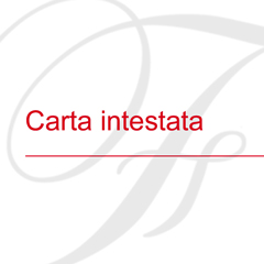 Carta intestata