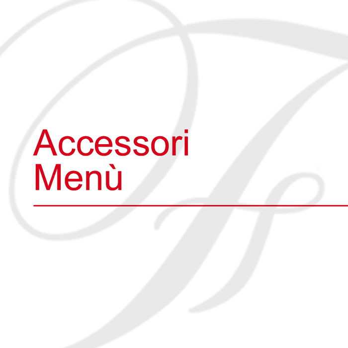 Accessori Menu'
