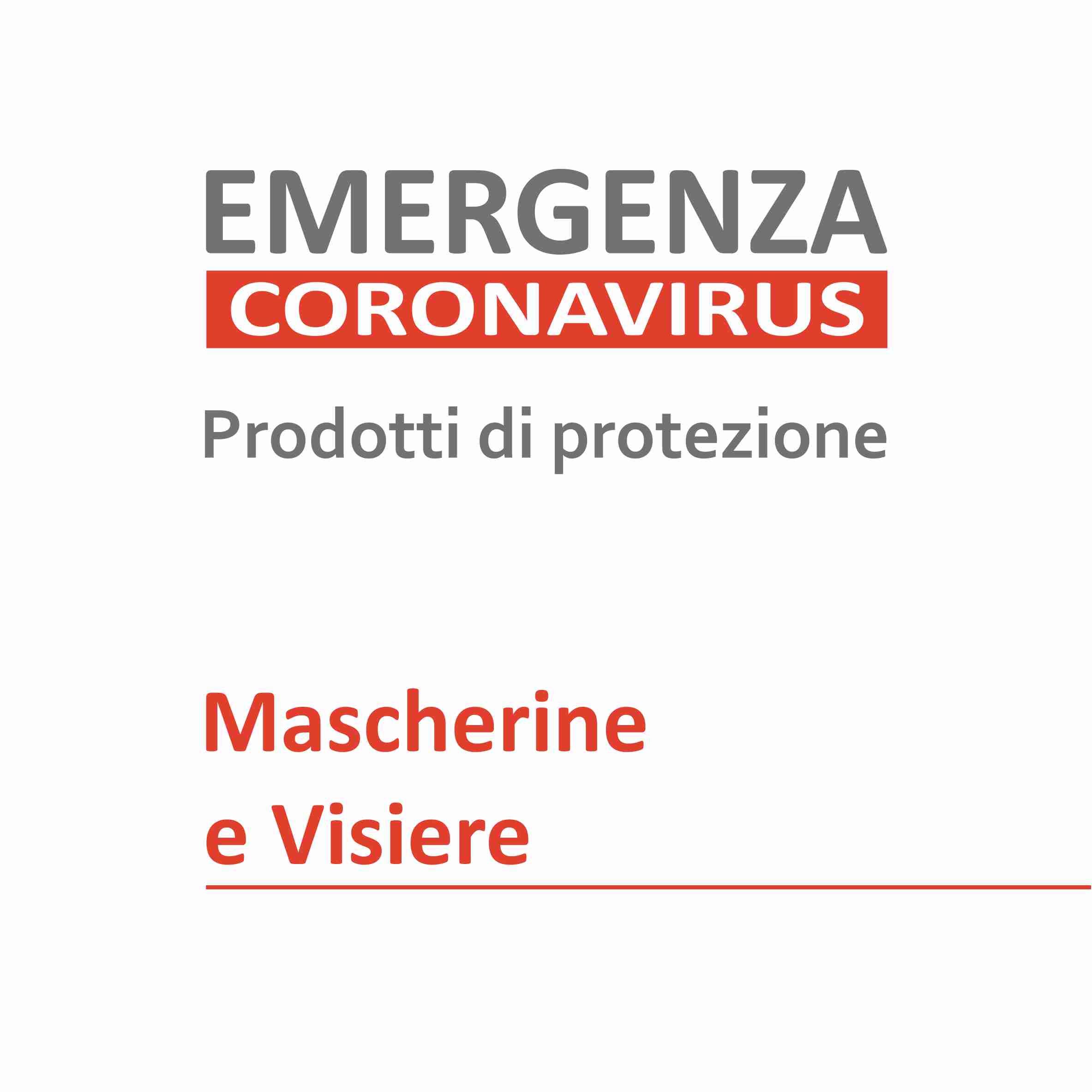 Mascherine e Visiere